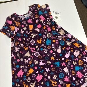New Old Stock LuLaRoe Disney‎ Kids Scarlett Dress Size 10
